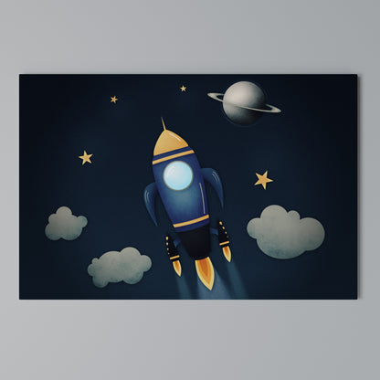 STELLAR SWING Horizontal Canvas Print