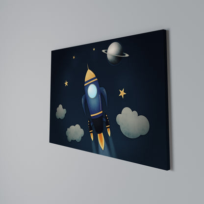 STELLAR SWING Horizontal Canvas Print