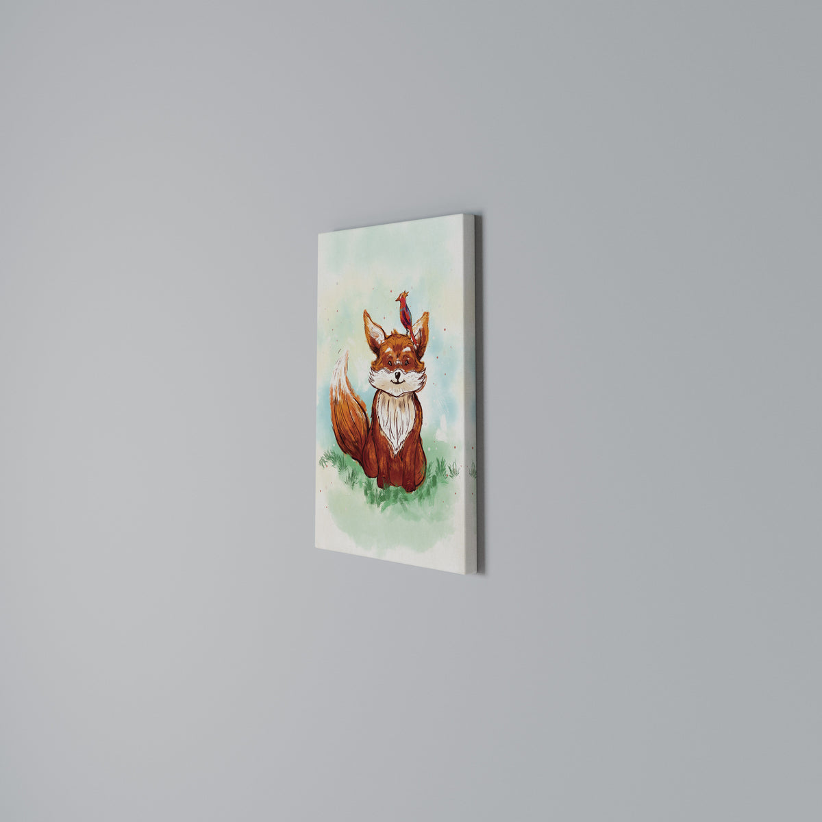 FOX FRIENDS Quadro em tela vertical