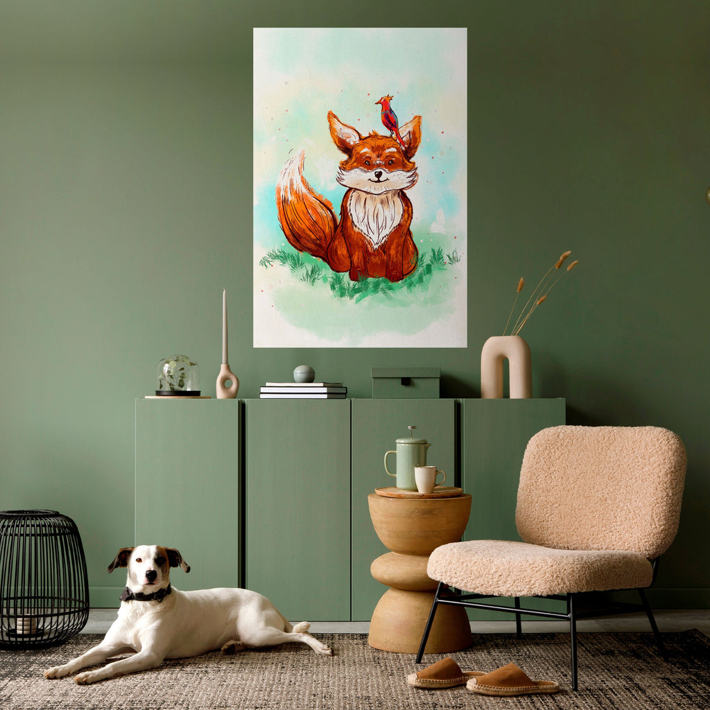 FOX FRIENDS Poster Vertical Autocolante