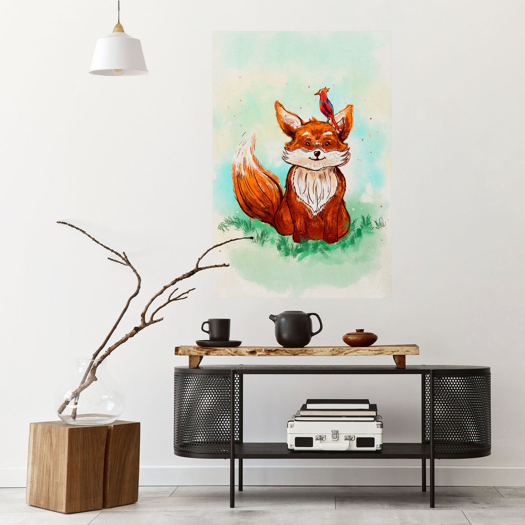 FOX FRIENDS Poster Vertical Autocolante