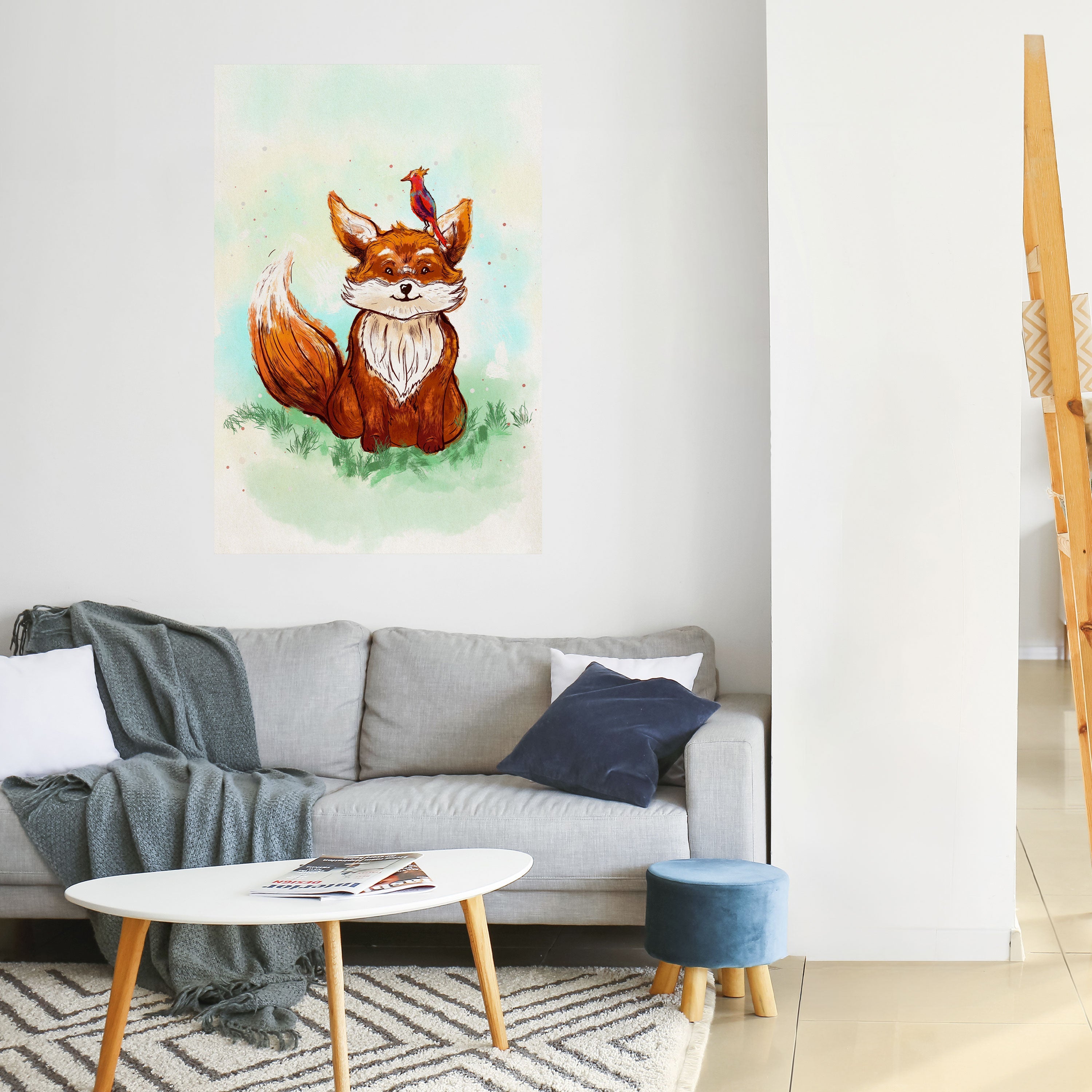 FOX FRIENDS Poster Vertical Autocolante