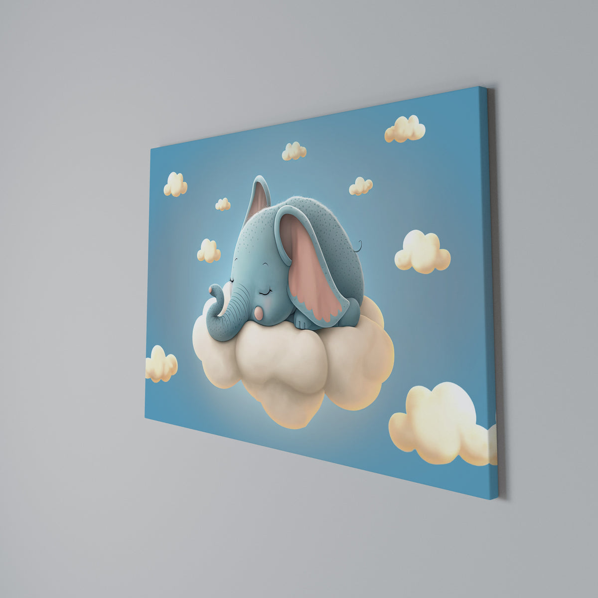 ELEPHANT DREAMS Horizontal Canvas Print