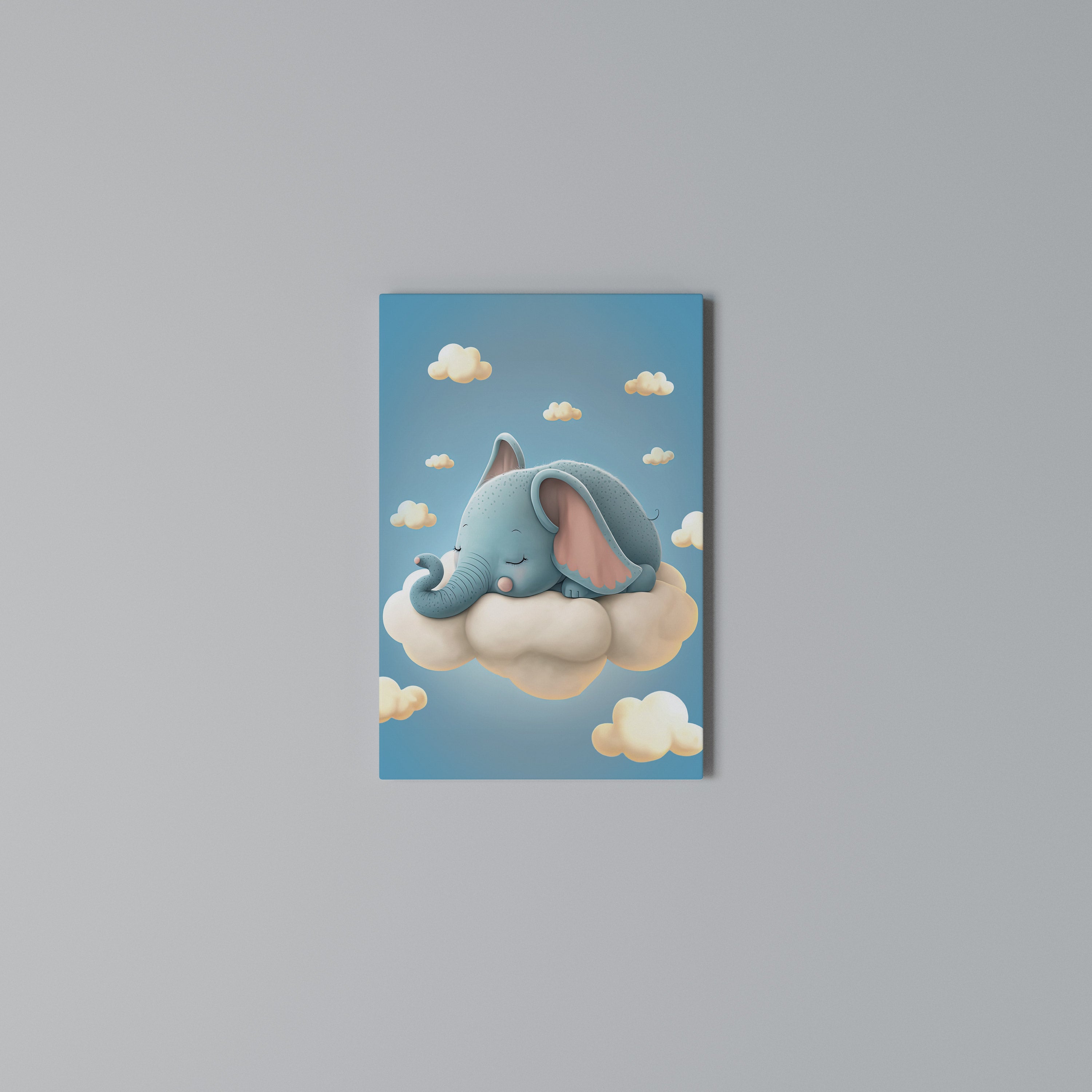 ELEPHANT DREAMS Quadro em tela vertical