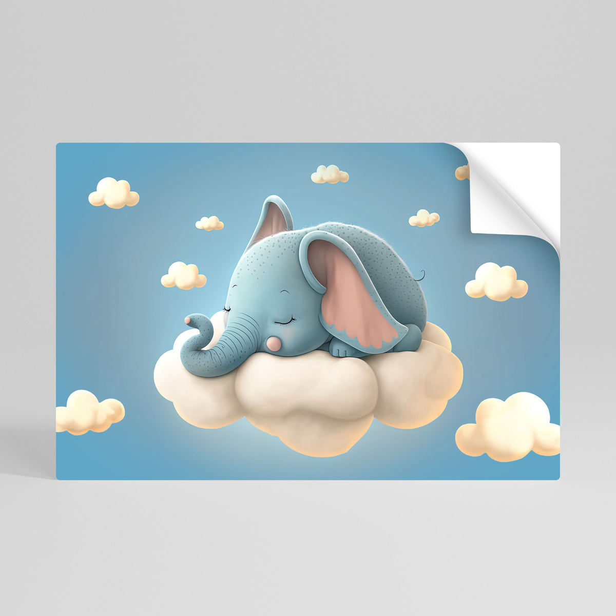 ELEPHANT DREAMS Póster Autocolante Horizontal