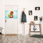 KIDDOSAURUS REX Poster Horizontal Autocolante