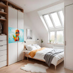 KIDDOSAURUS REX Poster Horizontal Autocolante