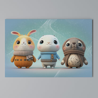 SWEETIES SQUAD Horizontal Canvas Print