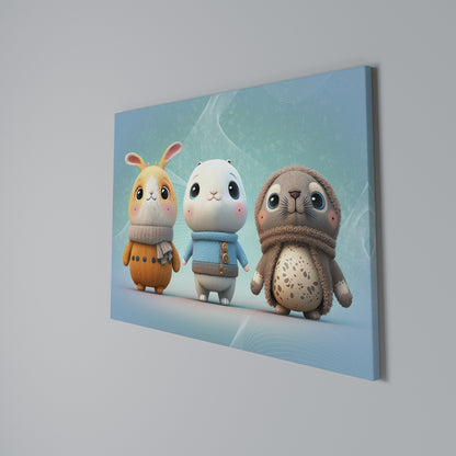 SWEETIES SQUAD Horizontal Canvas Print