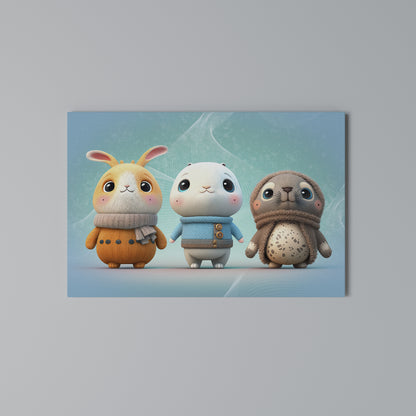 SWEETIES SQUAD Horizontal Canvas Print