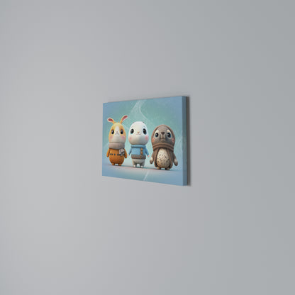 SWEETIES SQUAD Horizontal Canvas Print