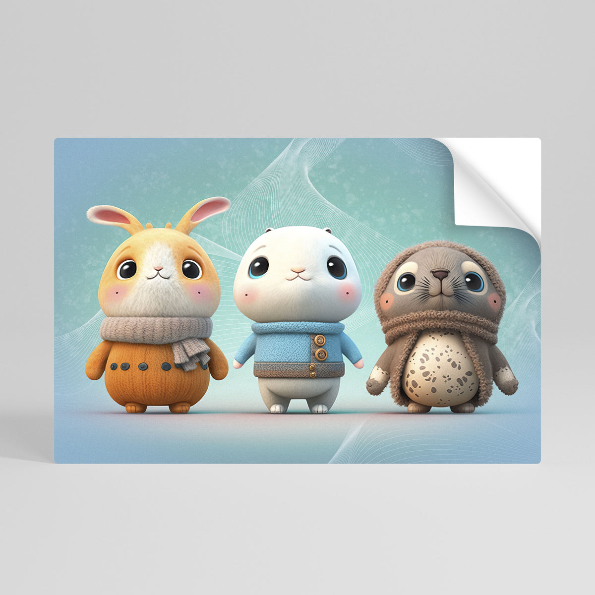 SWEETIES SQUAD Póster Autocolante Horizontal