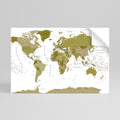 OLIVE EARTH ENCHANTMENT Póster Autocolante Horizontal