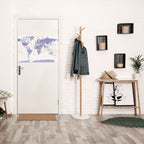 VIOLET WORLDVIEW Poster Horizontal Autocolante