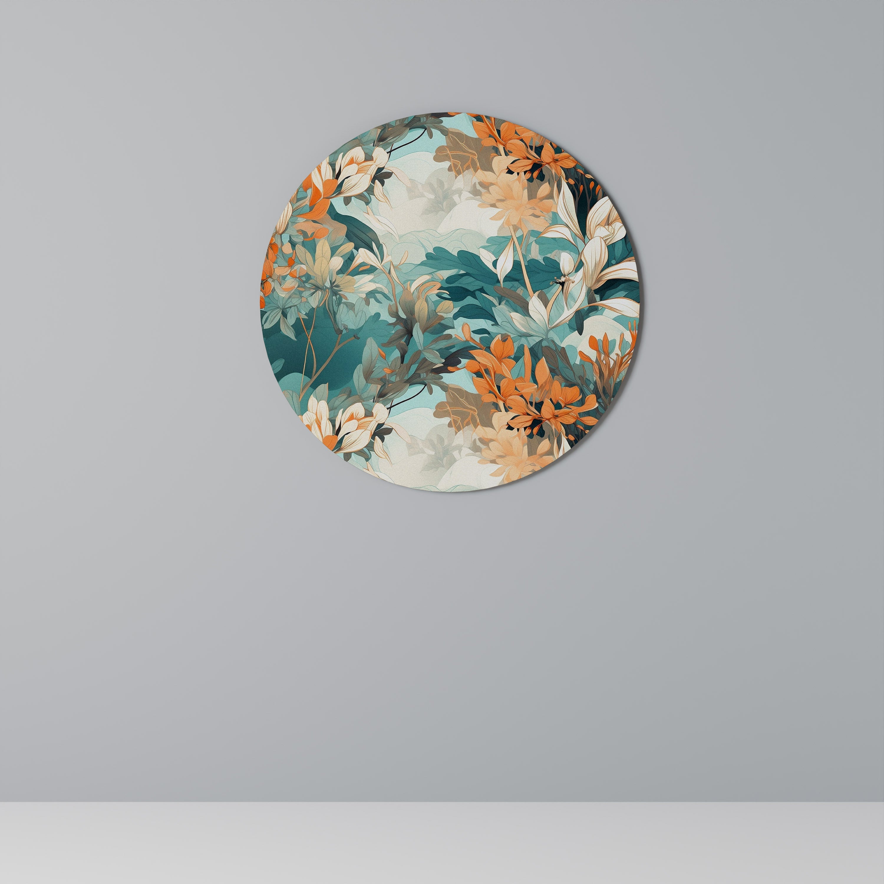 BLOOM BALLET Round Wall Art