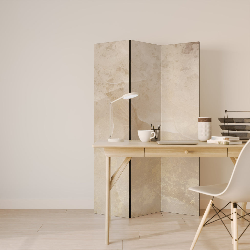 WHISPERING PETALS Biombo Decorativo de 3 Painéis