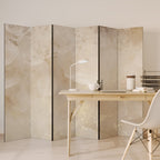 WHISPERING PETALS Biombo Decorativo de 6 Painéis