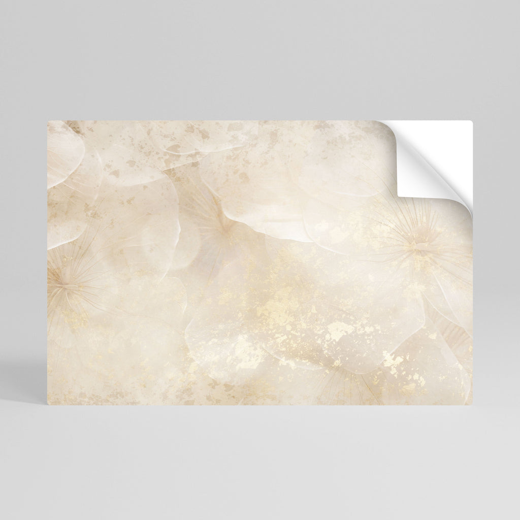 WHISPERING PETALS Peel and Stick Horizontal Poster