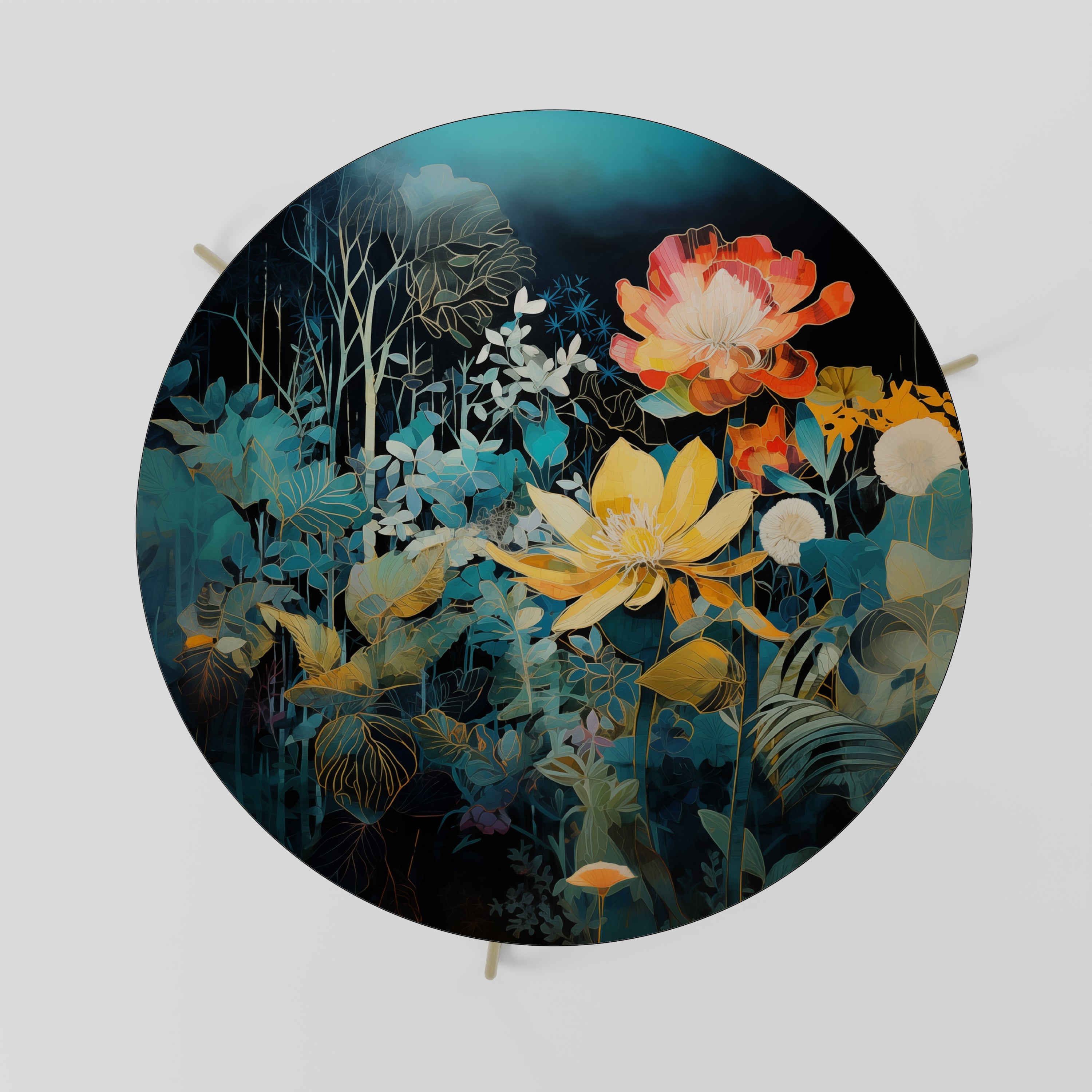 MIDNIGHT FLOWERS Coffee Table 69