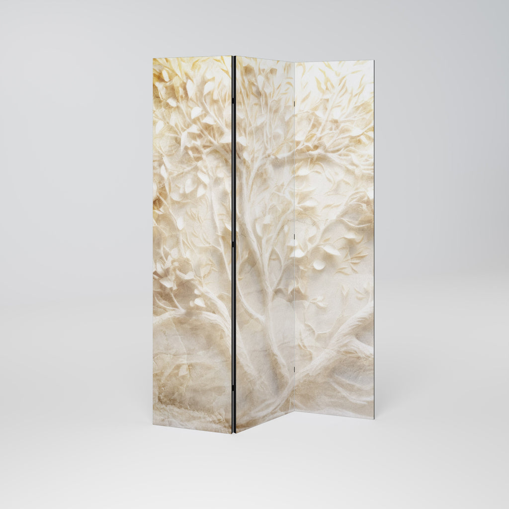 LUMINOUS GROWTH Biombo Decorativo de 3 Painéis