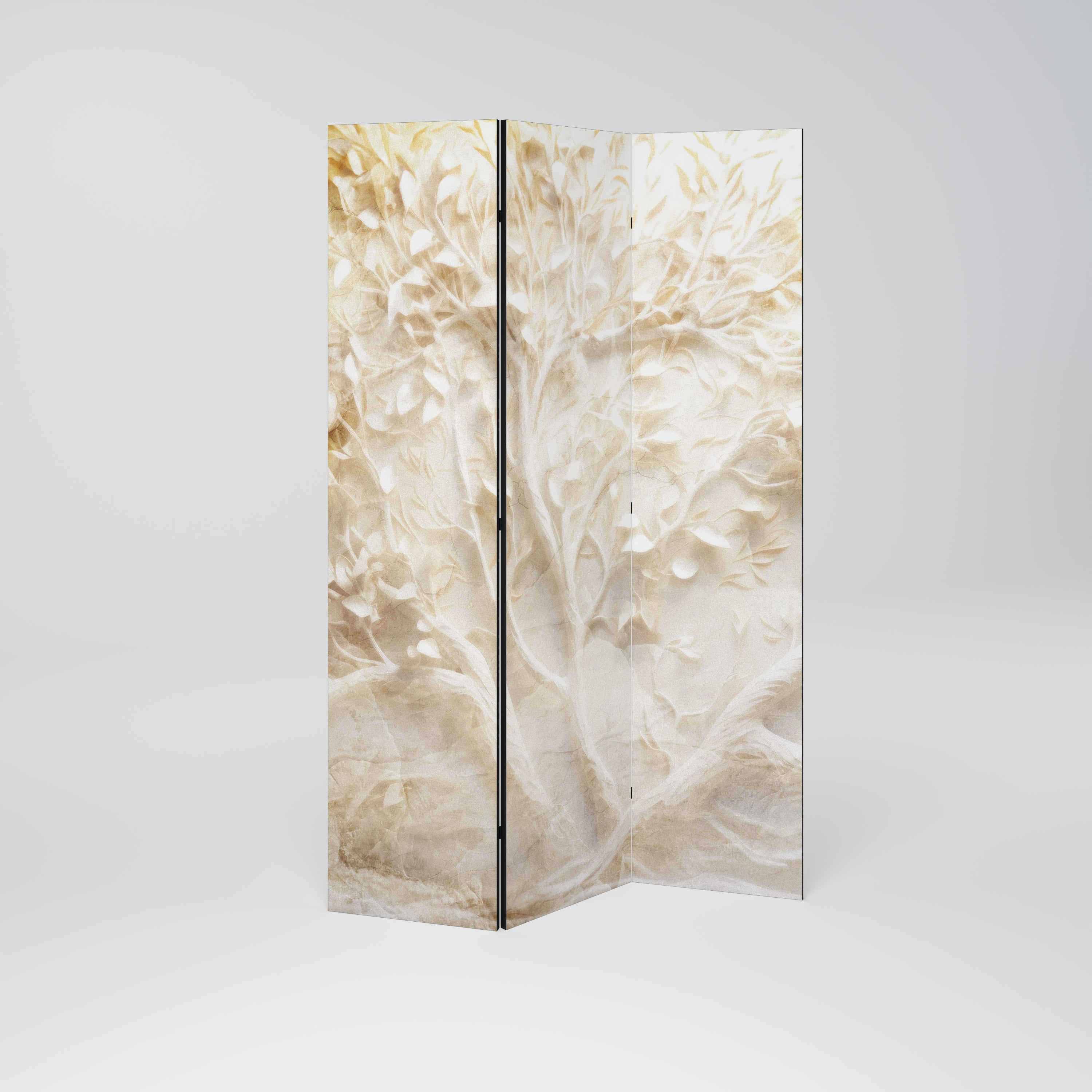 LUMINOUS GROWTH Decorative 3-Panel Room Divider