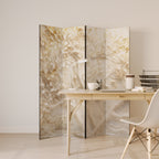 LUMINOUS GROWTH Decorative 4-Panel Room Divider
