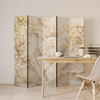 LUMINOUS GROWTH Decorative 5-Panel Room Divider
