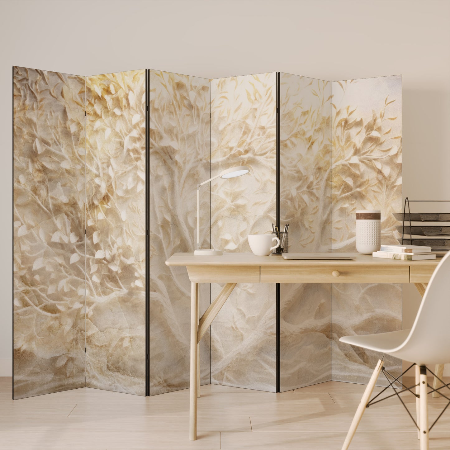 LUMINOUS GROWTH 6-Panel Room Divider