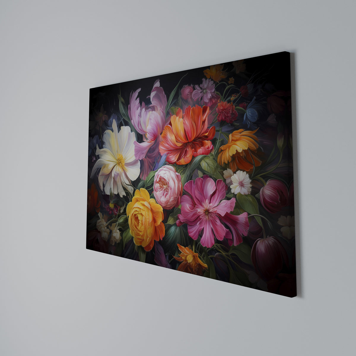 EPHEMERAL BOUQUET Horizontal Canvas Print