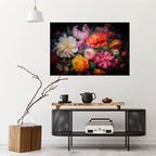 EPHEMERAL BOUQUET Poster Horizontal Autocolante