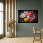 EPHEMERAL BOUQUET Poster Horizontal Autocolante