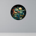 EVENING FLOWERS Quadro Redondo Decorativo