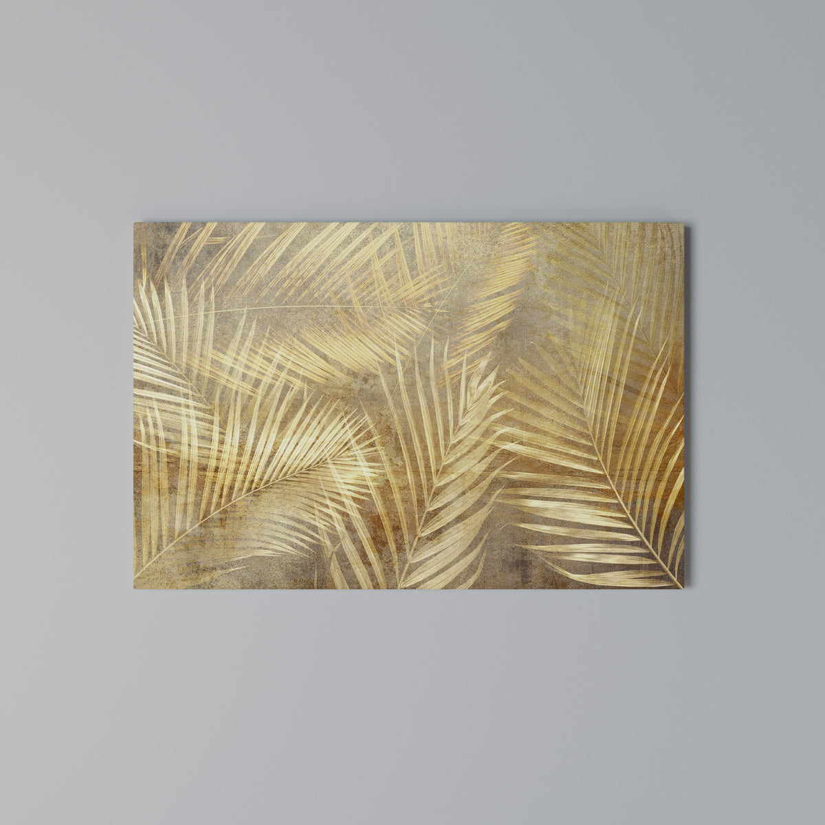GOLDEN PALM DREAMSCAPE Horizontal Canvas Print