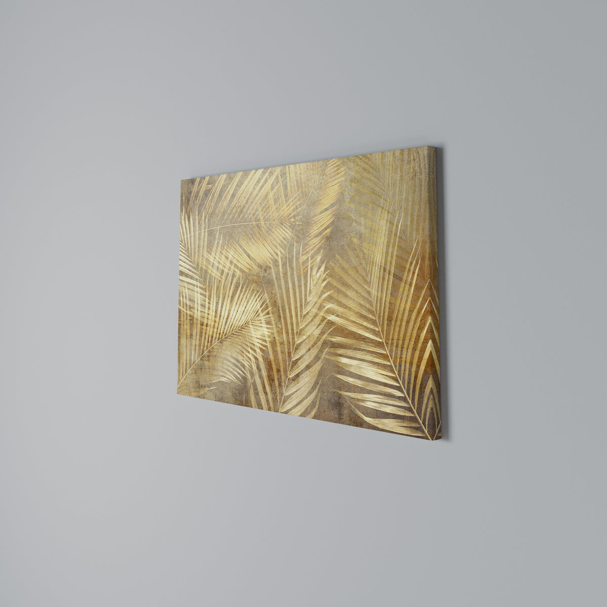 GOLDEN PALM DREAMSCAPE Horizontal Canvas Print