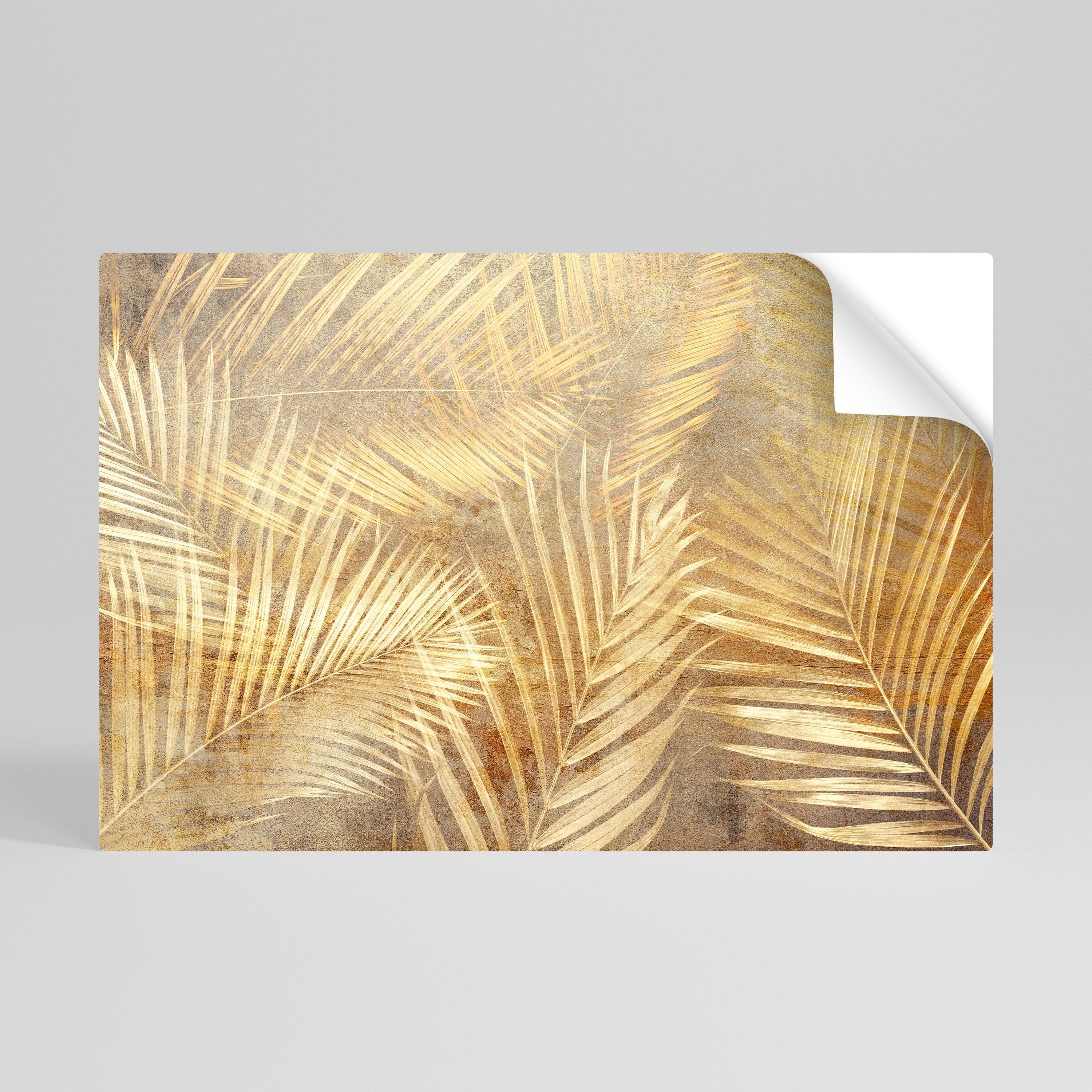 GOLDEN PALM DREAMSCAPE Peel and Stick Horizontal Poster
