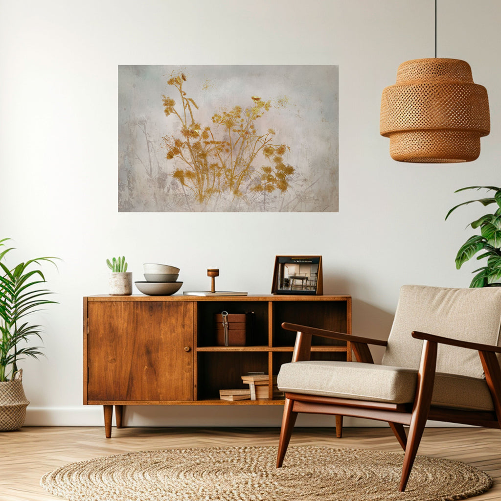 LONESOME SPRIG Peel and Stick Horizontal Poster