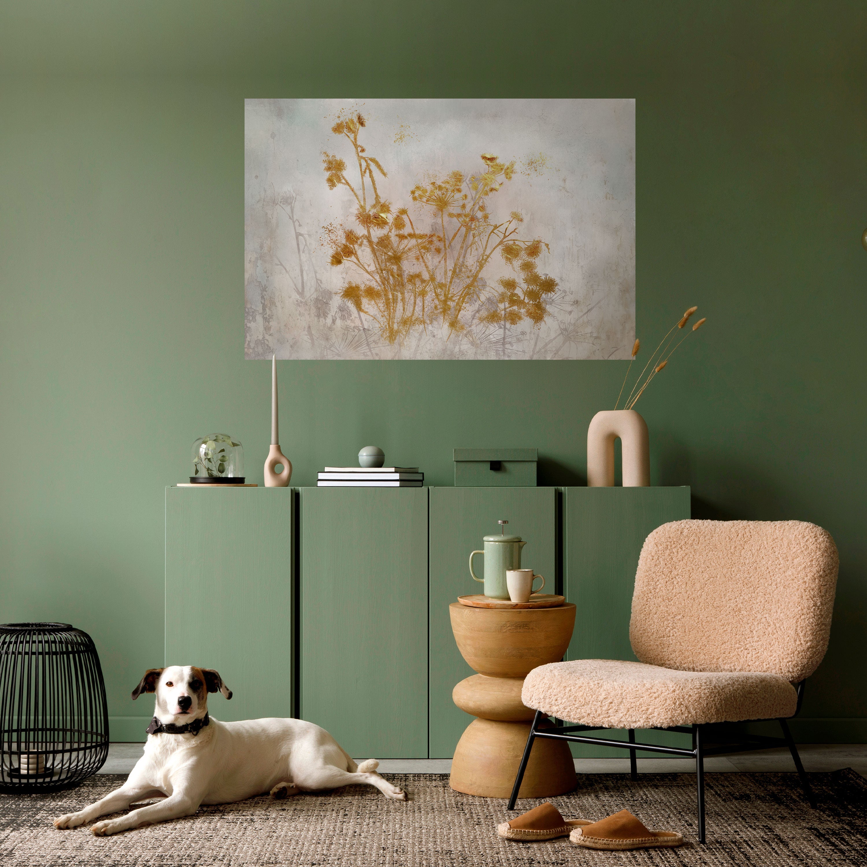 LONESOME SPRIG Peel and Stick Horizontal Poster