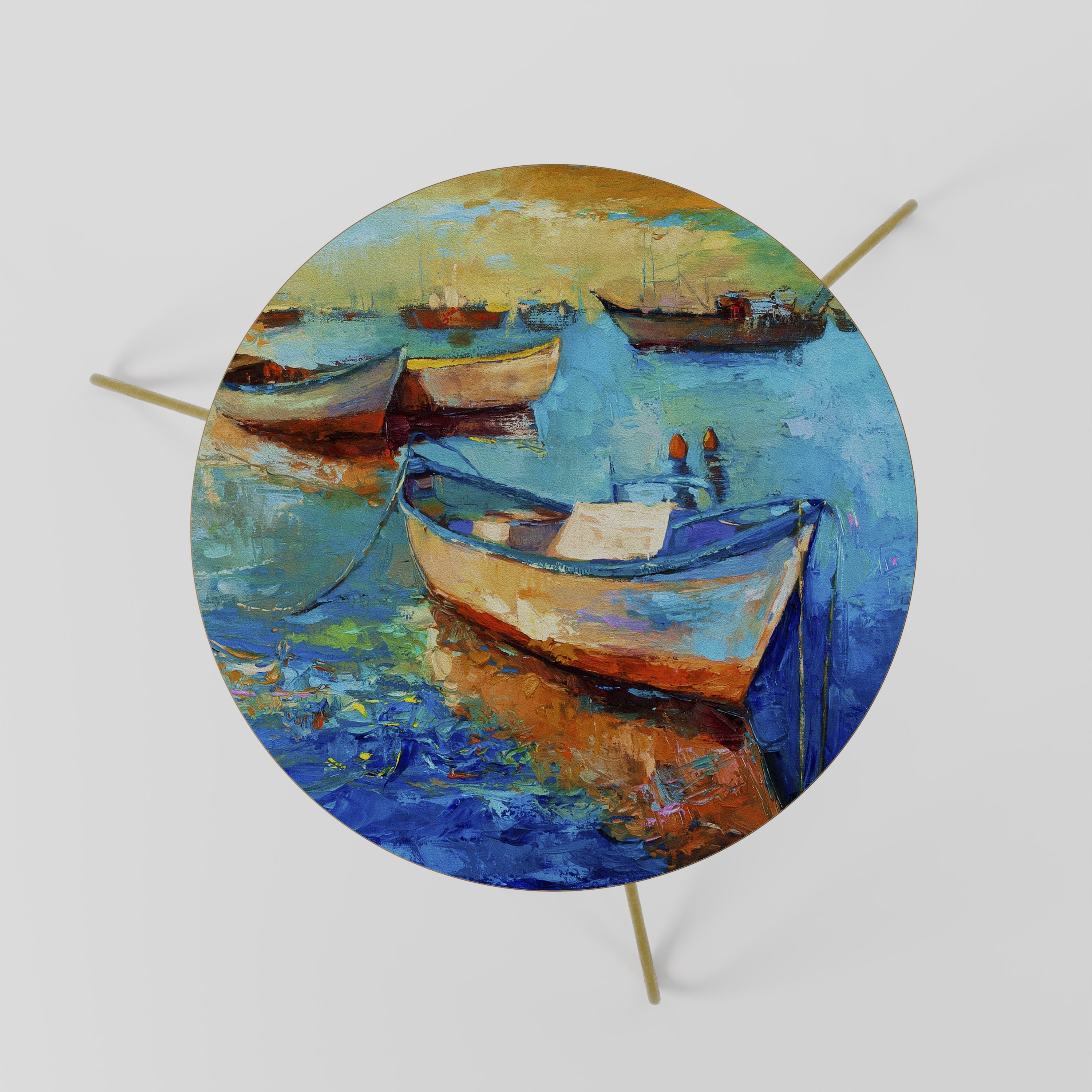 SERENE BOAT ESCAPADE Mesa de Centro 60