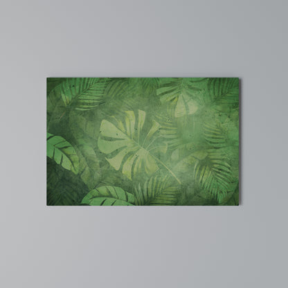 SUBTLE GREEN SYMPHONY Horizontal Canvas Print