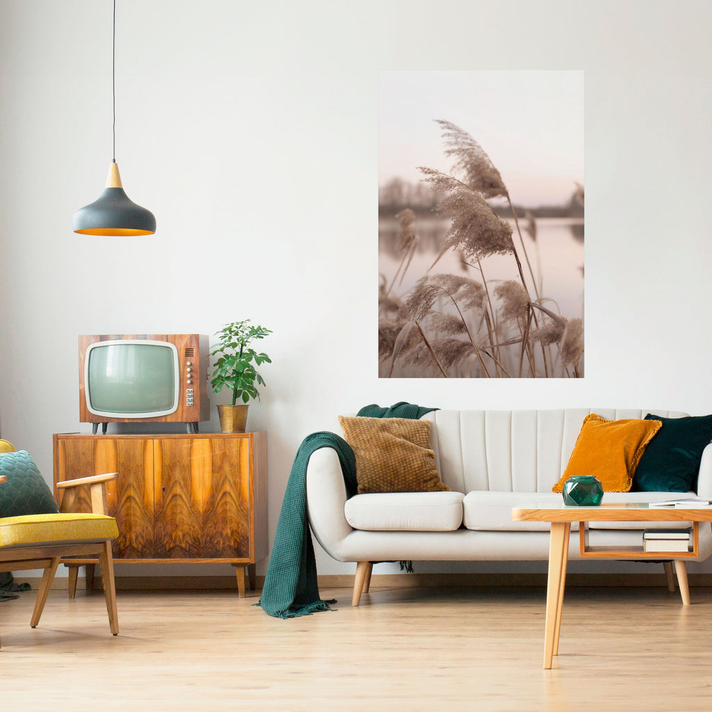 GENTLE BREEZE Peel and Stick Vertical Poster