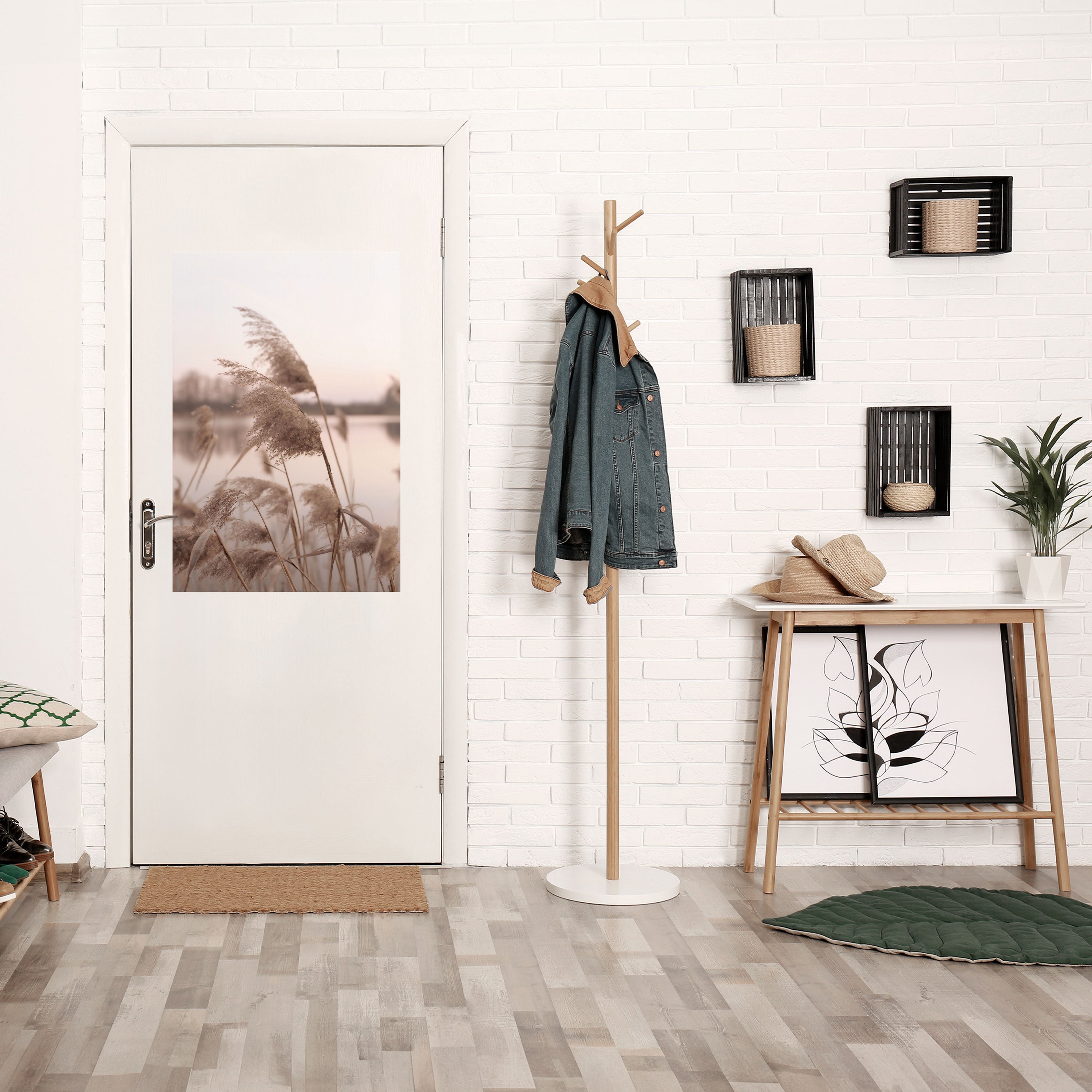 GENTLE BREEZE Peel and Stick Vertical Poster