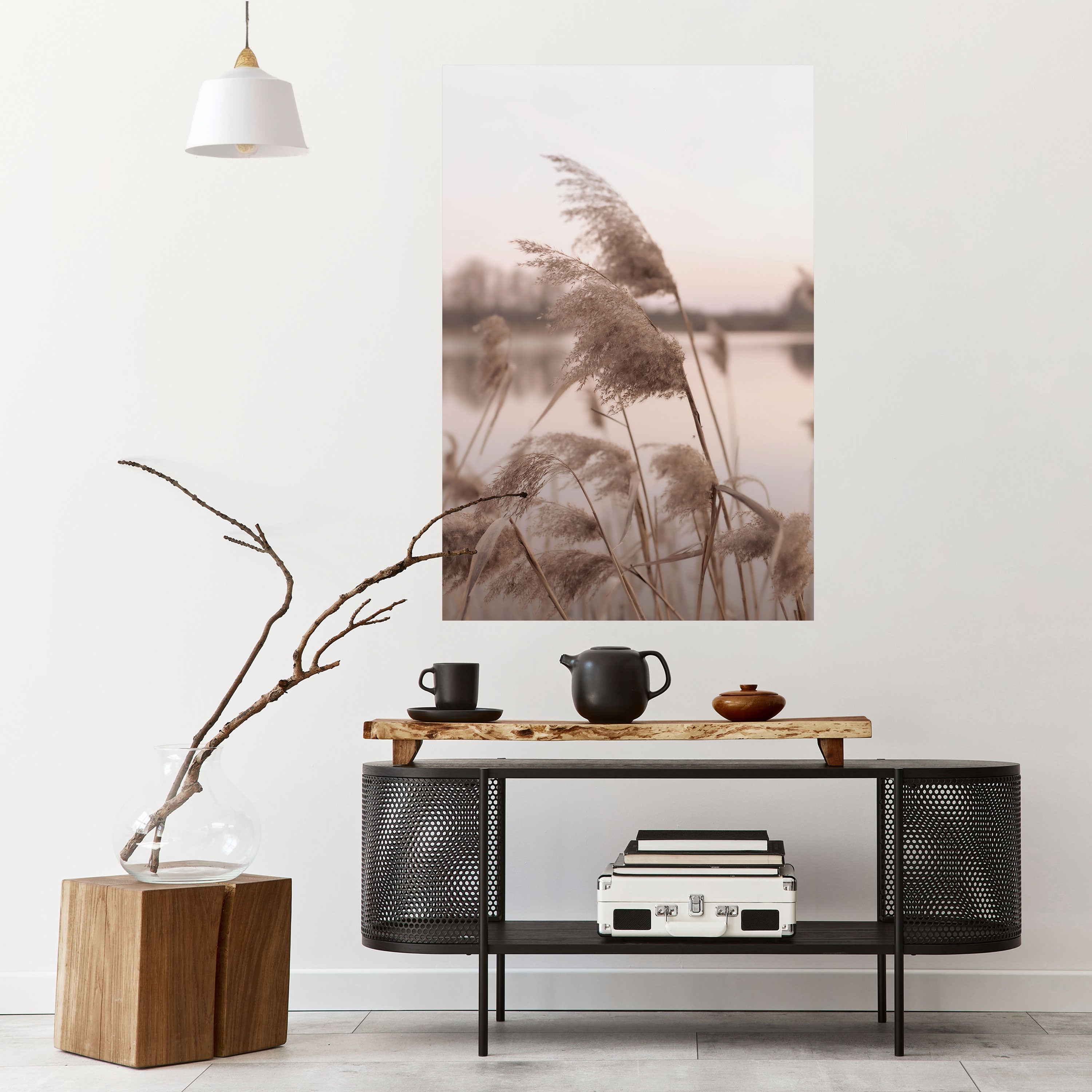 GENTLE BREEZE Peel and Stick Vertical Poster