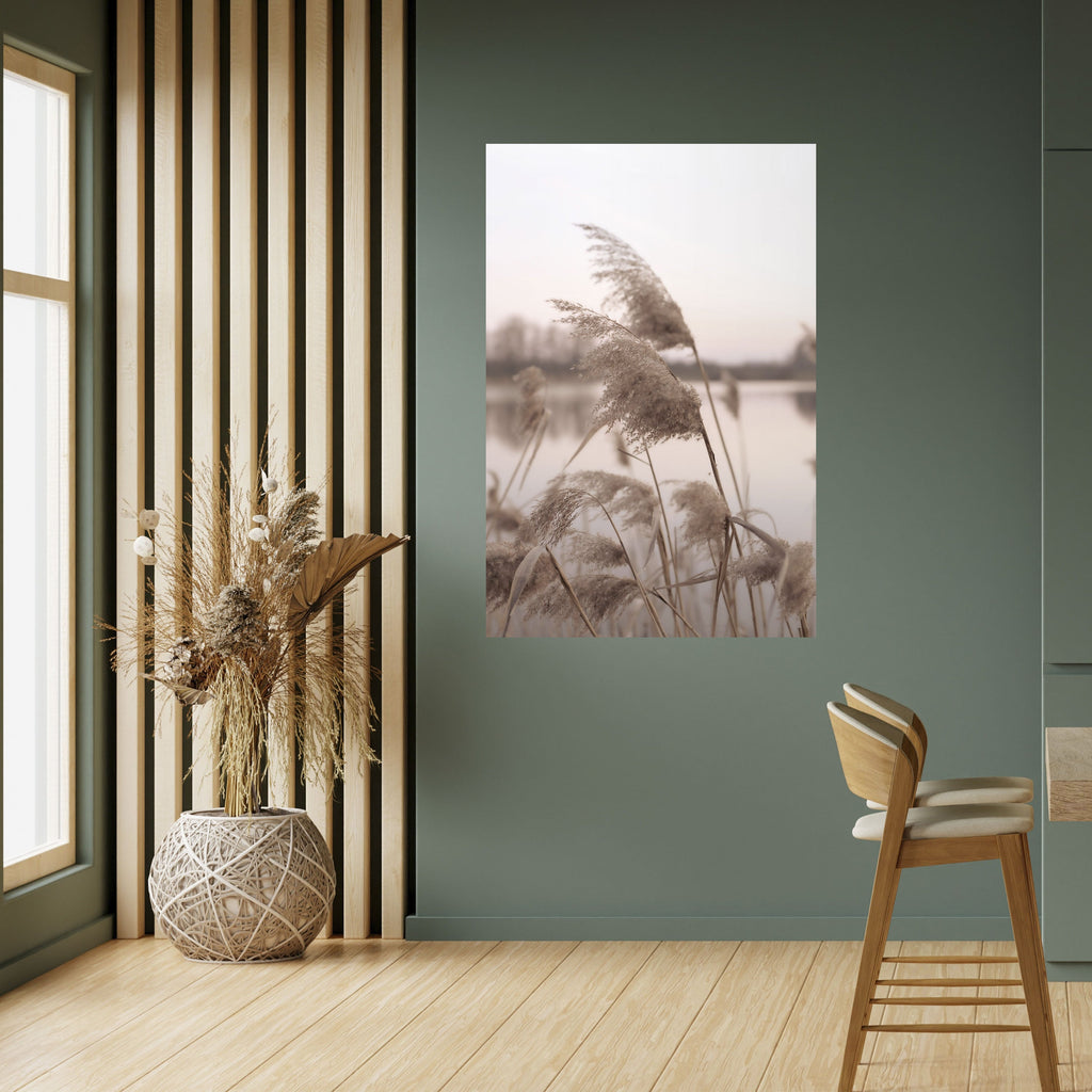 GENTLE BREEZE Peel and Stick Vertical Poster