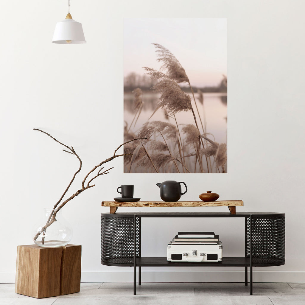 GENTLE BREEZE Peel and Stick Vertical Poster