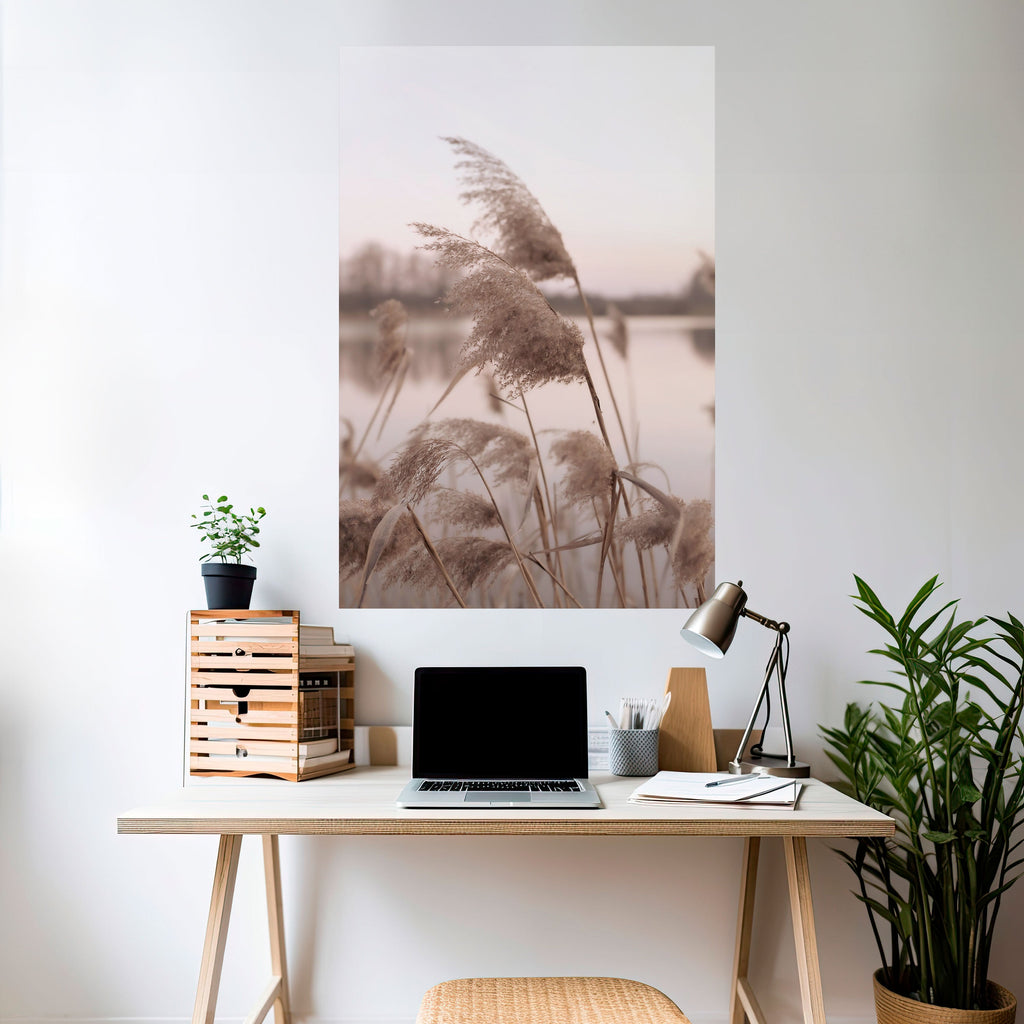 GENTLE BREEZE Peel and Stick Vertical Poster