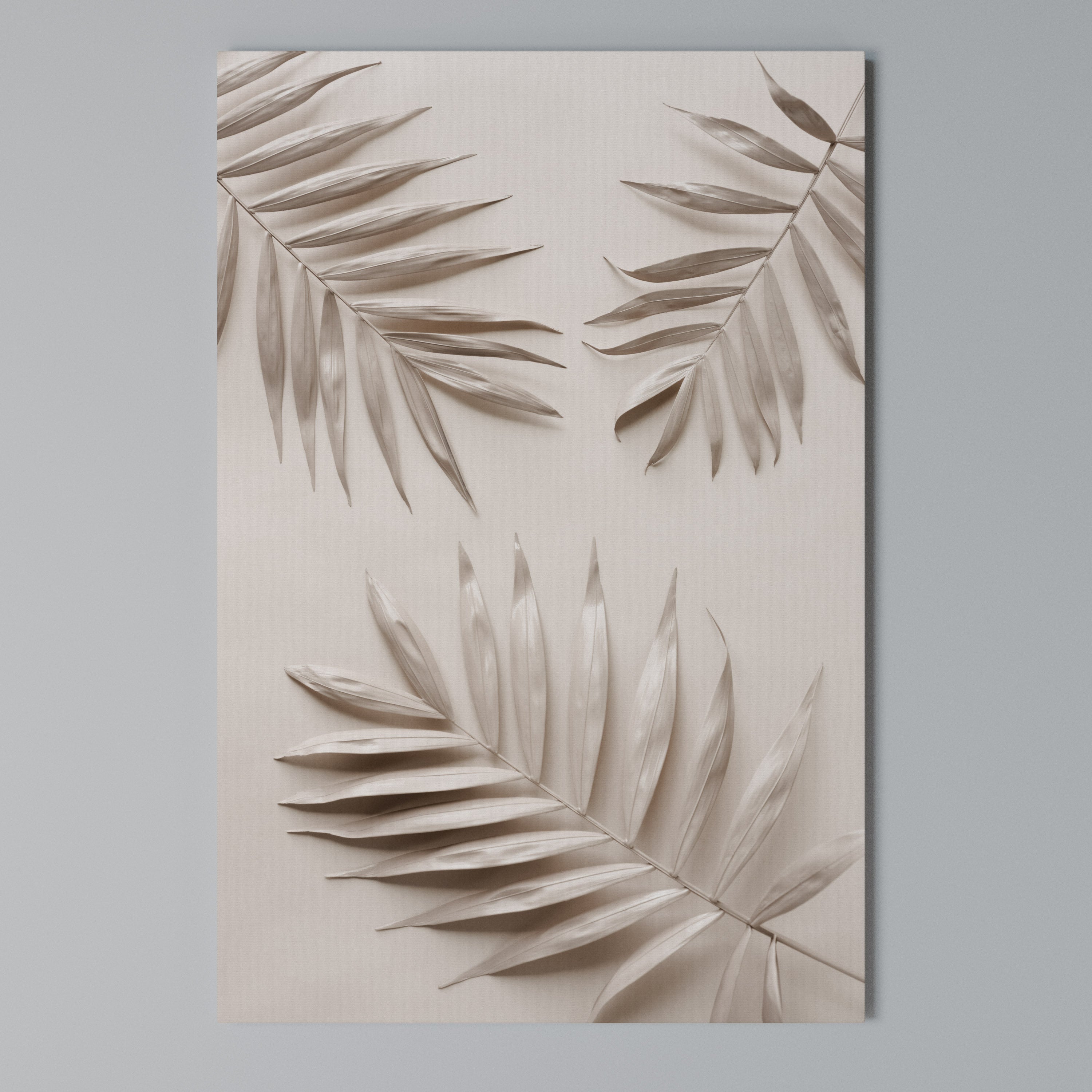 PINK PALM DREAMS Quadro em tela vertical