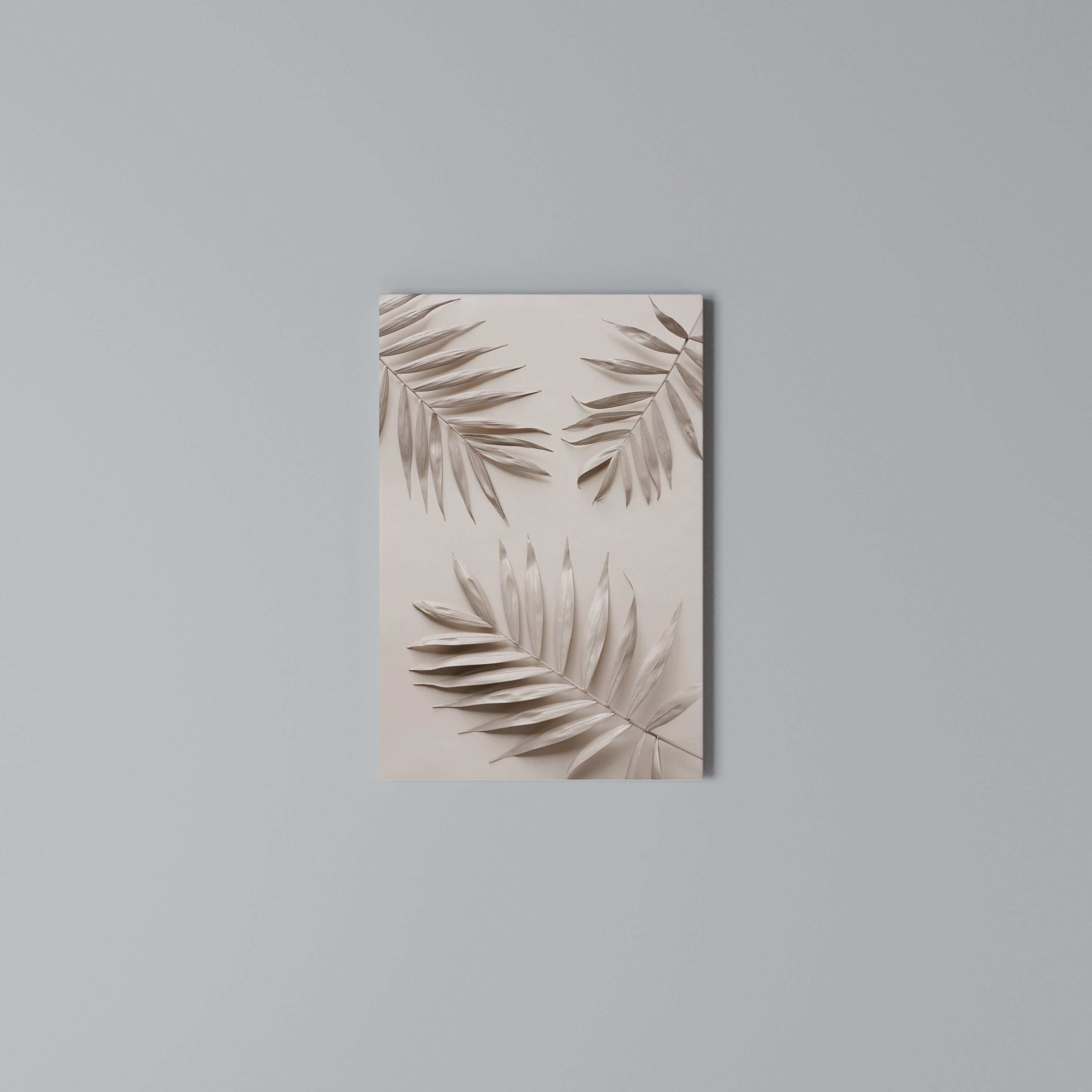 PINK PALM DREAMS Quadro em tela vertical