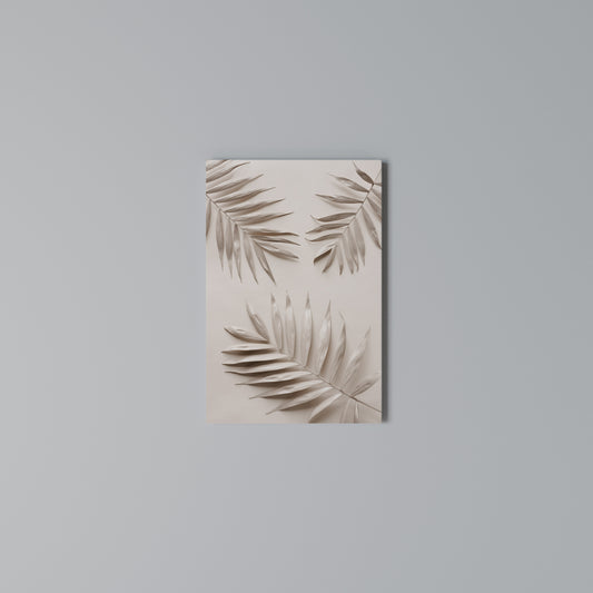 PINK PALM DREAMS Quadro em tela vertical