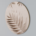 PINK PALM DREAMS Arte de Parede Redonda