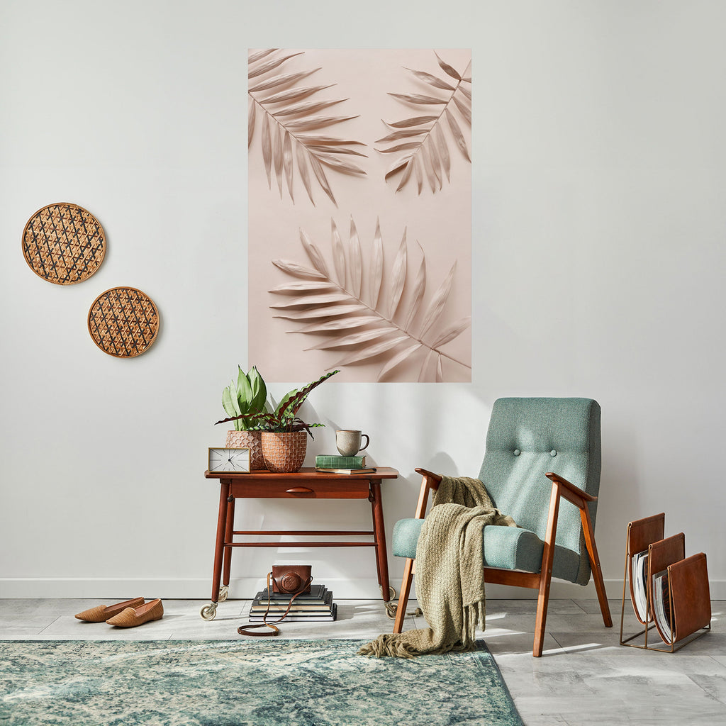 PINK PALM DREAMS Poster Vertical Autocolante